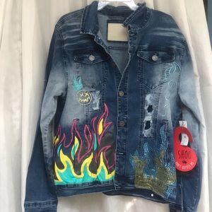 Original fables men’s jean jacket